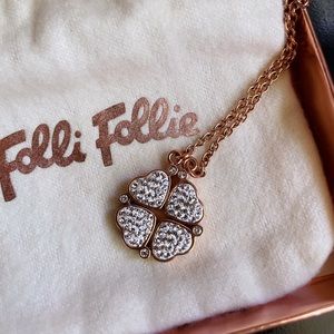 Folli Follie four clover rose gold